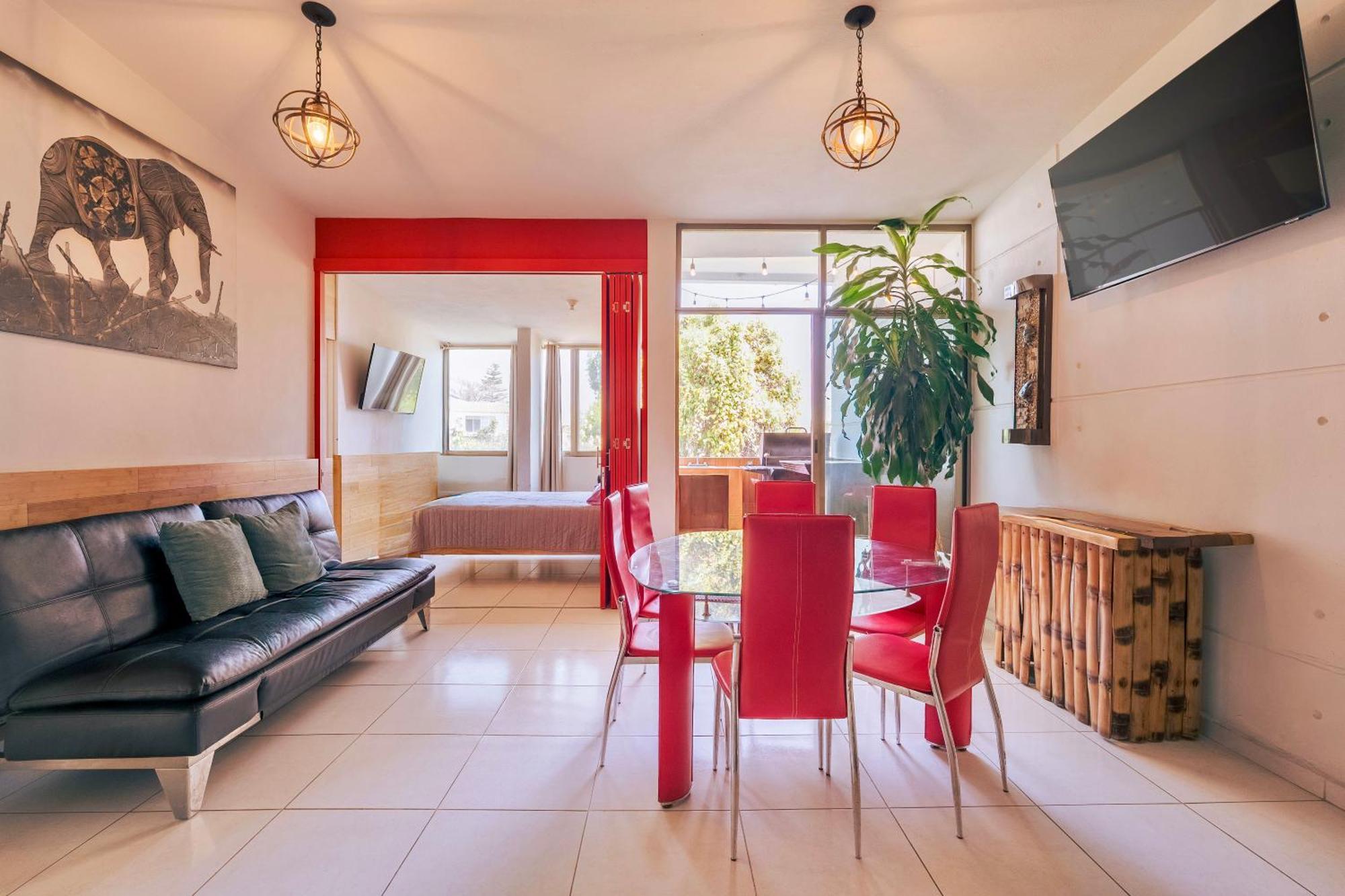 Loft Arte & Diseno: Urban Oasis with Private Jacuzzis and Terrace Apartment Cuernavaca Exterior photo